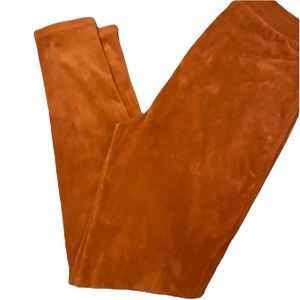 Cognac color leggings